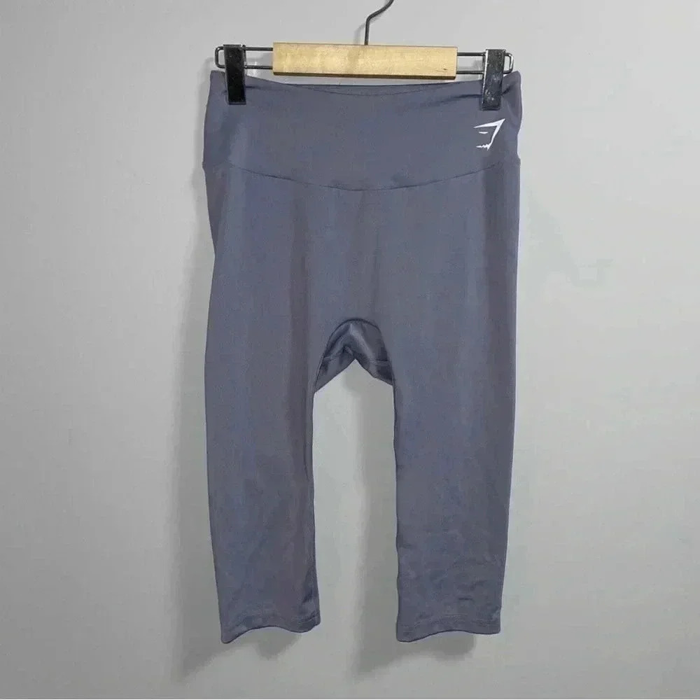 Gymshark Gray Cropped Leggings